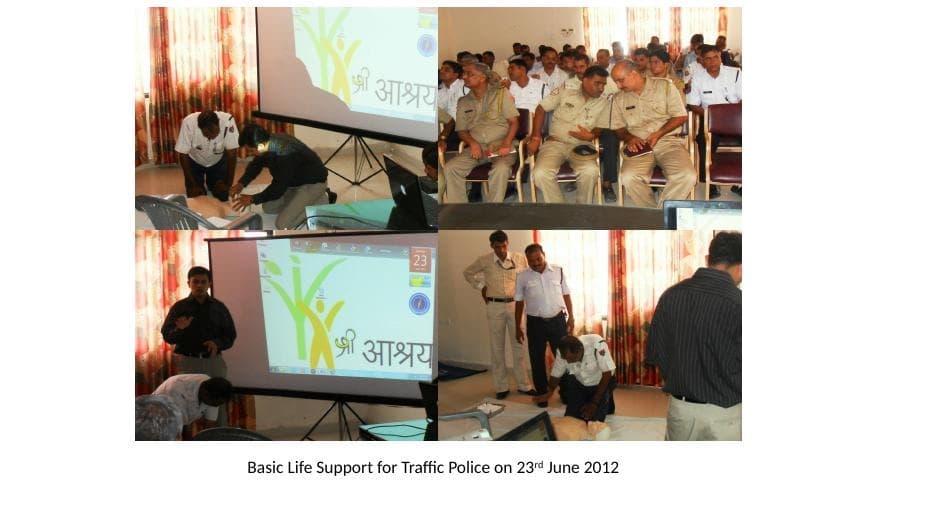 Basic Life Support Training for Traffic Police
