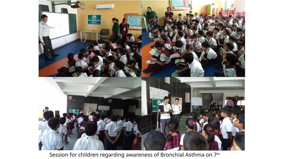Bronchial Asthma Awareness Session for Children