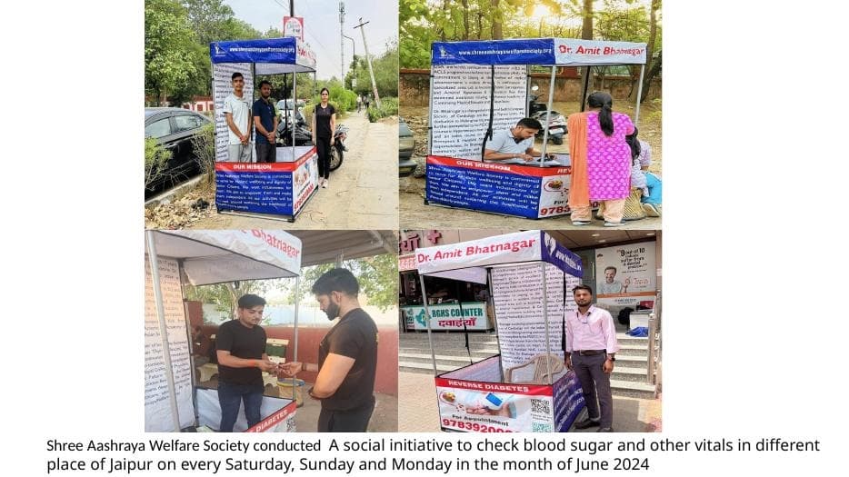Jaipur Weekend Vital Health Screening Initiative