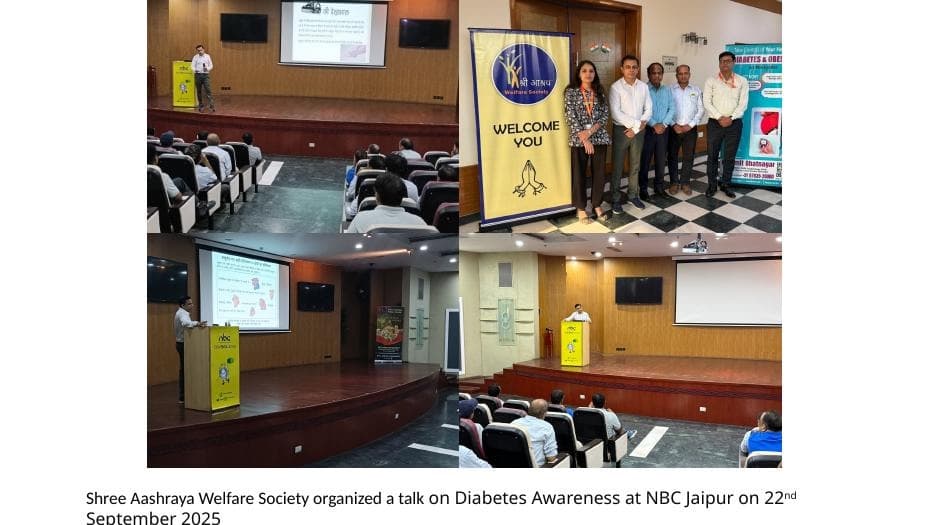 Diabetes Awareness Talk at NBC Jaipur