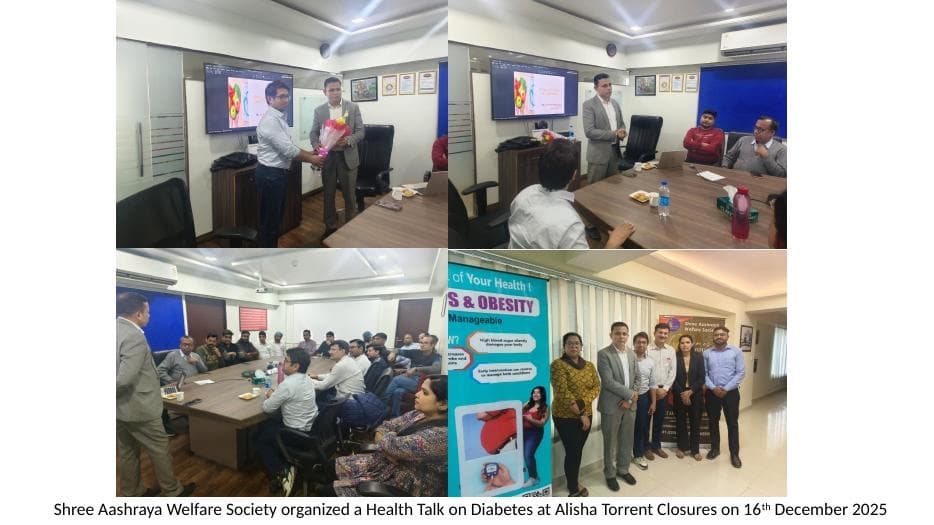 Workplace Diabetes Awareness Talk at Alisha Torrent Closures